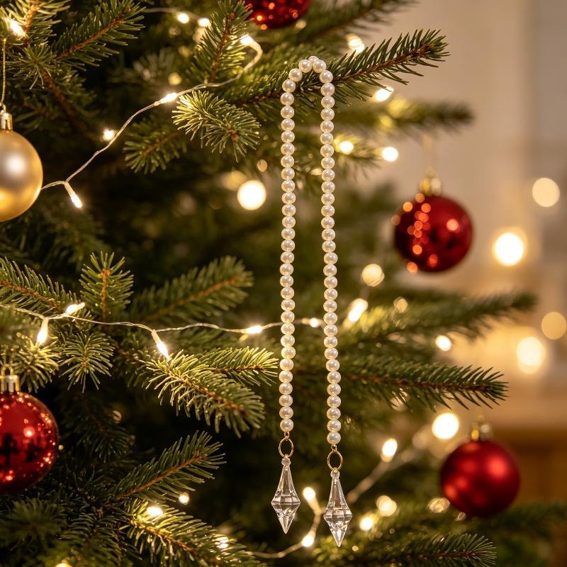 Elegant Christmas Tree Hanging - Wedding Decor Supply Store ulasan dan harga