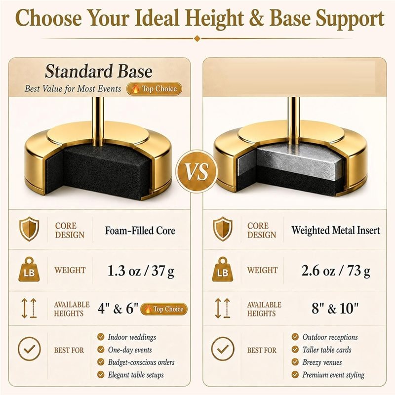 [A92P!】 Sturdy Photo Picture H - Table Number Gold ulasan dan harga