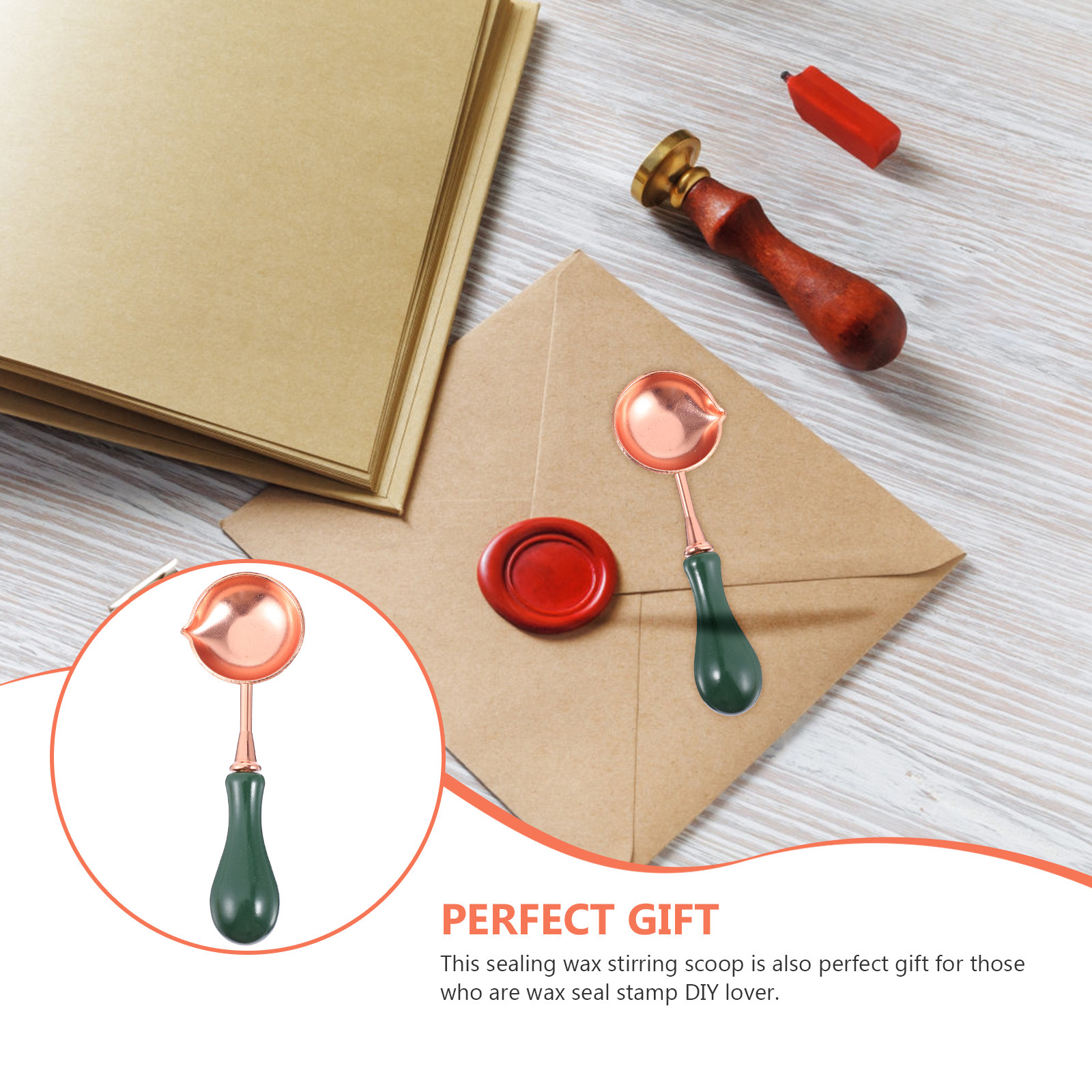 Wax Seal Spoon for Envelopes – - Wedding Envelopes ulasan dan harga