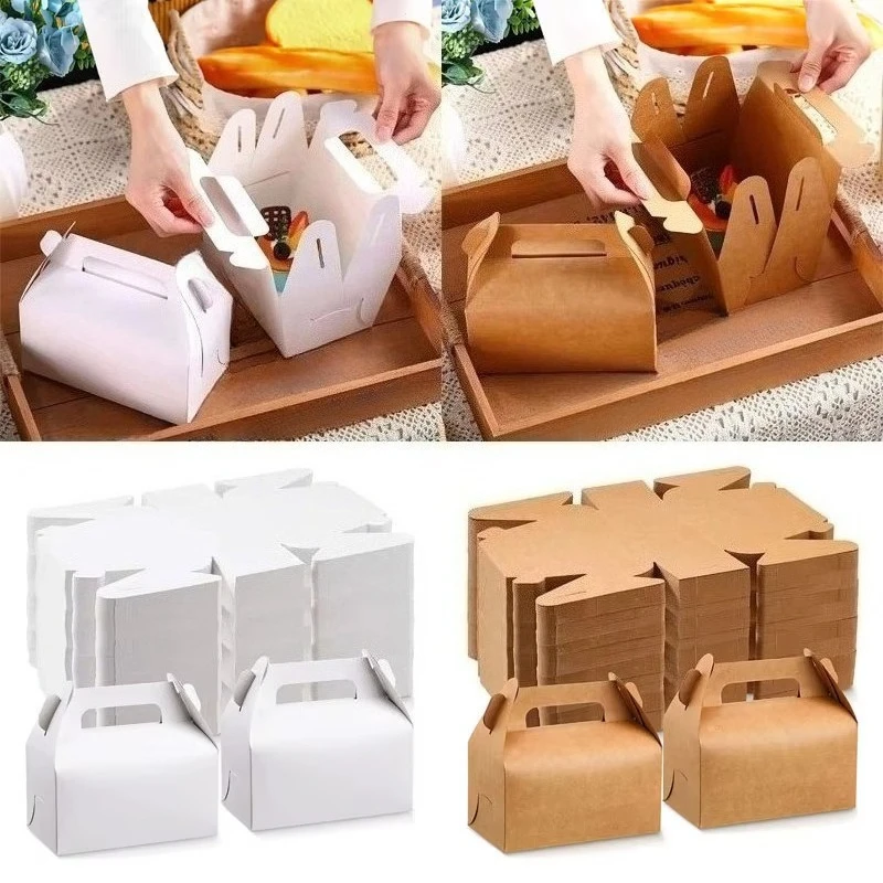 10/20PCS Kraft Paper Gift Box  - Wedding/Event Supply Store ulasan dan harga