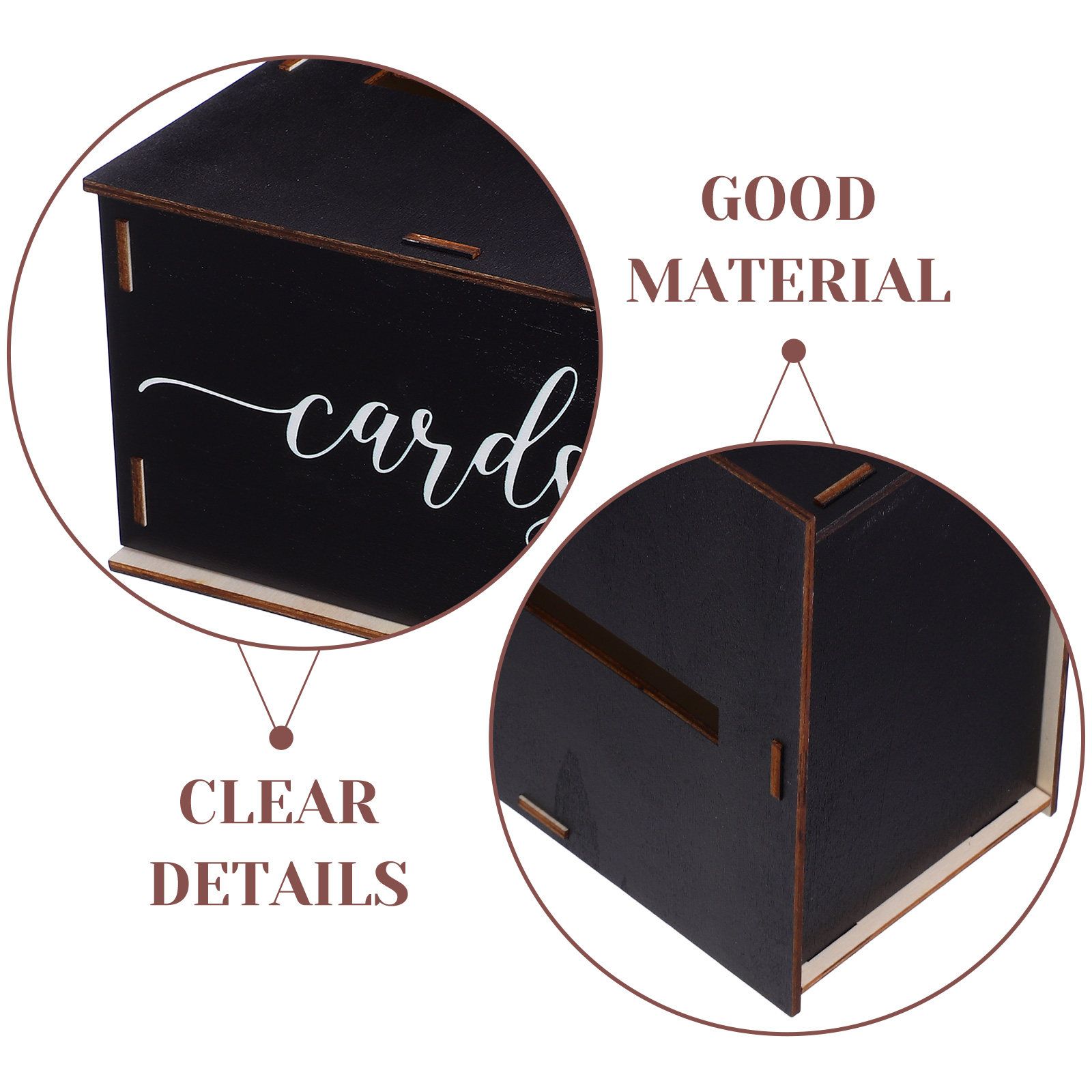 Wooden Wedding Card Box Rustic - Wedding Card Box ulasan dan harga