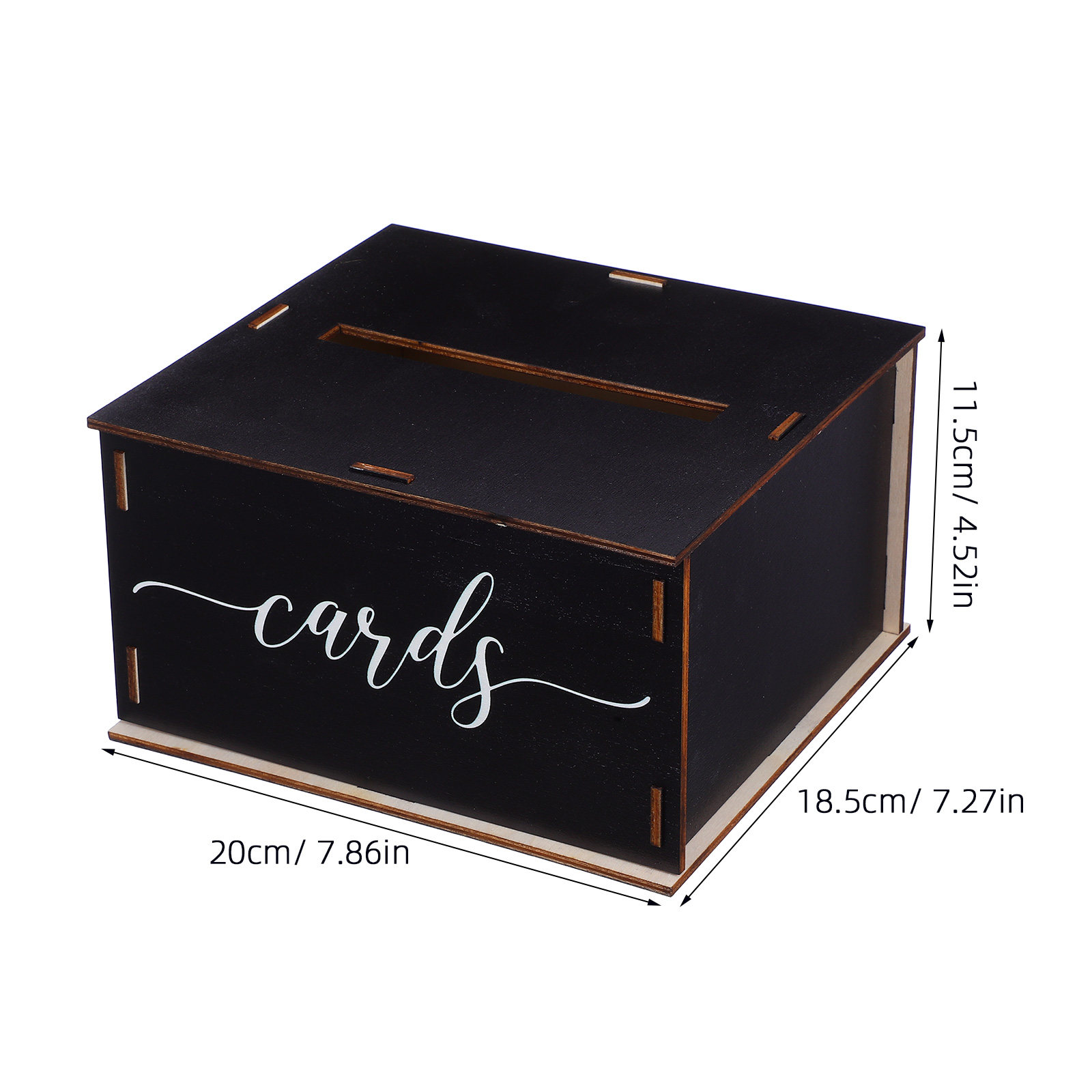 Wooden Wedding Card Box Rustic - Wedding Card Box ulasan dan harga