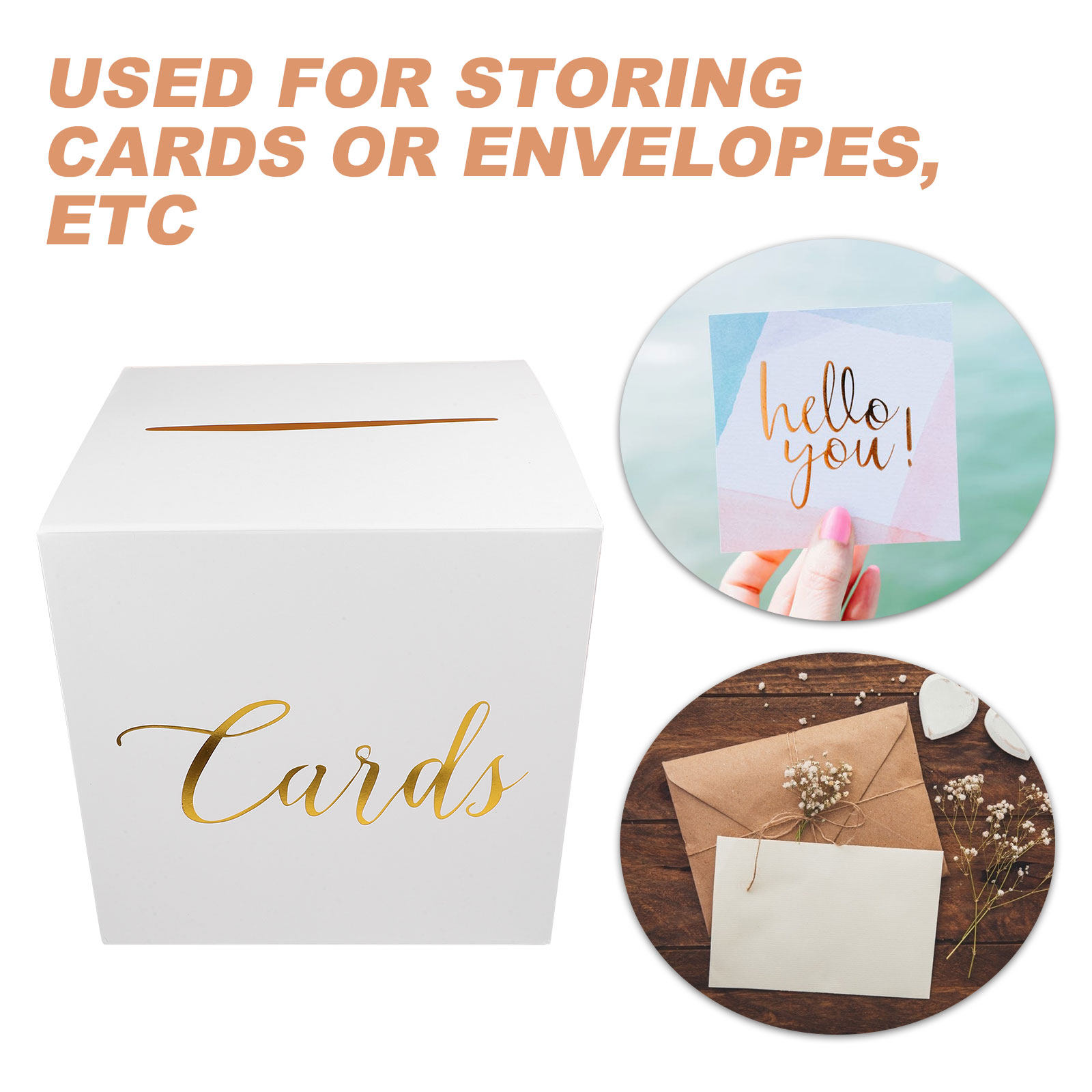 1Set Wedding Card Box Thick Pa - Wedding Card Box ulasan dan harga